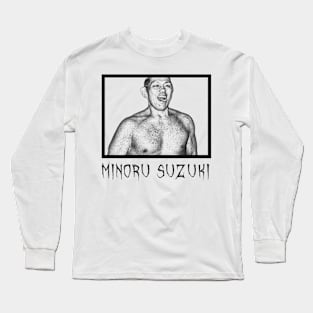 Minoru Suzuki Long Sleeve T-Shirt